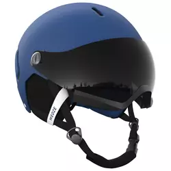 Skijaška kaciga s crnim vizirom Feel150 za odrasle plava