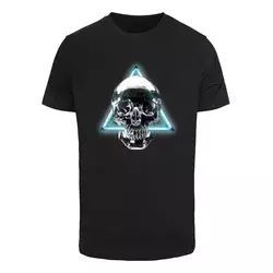 Mister Tee Majica Neon Skull  mešane barve / črna