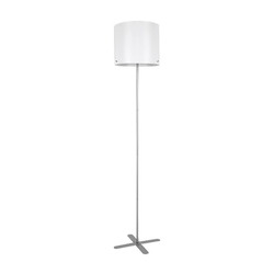 RABALUX Podna lampa izander srebrna