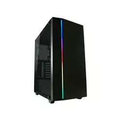LC-POWER Destiny X 706B ATX (LC-706B-ON) RGB gaming okno črno ohišje