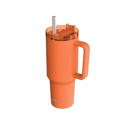 QUOKKA Nerjaveči termo kozarec Quokka Stream Papaya Orange – 1200 ml, 40336