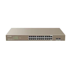 IP-COM 24GE+2SFP(Combo) Cloud Managed PoE stikalo / switch - G3326P-24-410W