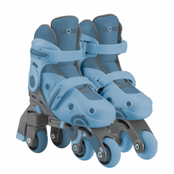 Globber rolerji Learning 2v1 S/M: 30-33 modri