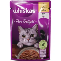 HRANA ZA MACE PURE DELIGHT PILETINA 85G WHISKAS