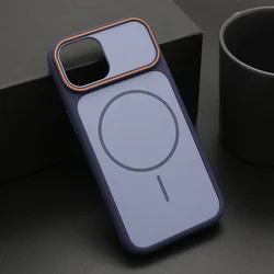 Futrola za iPhone 15 Camera Look MagSafe, Plava