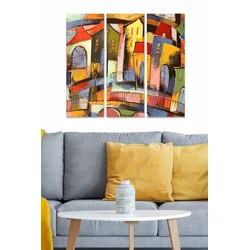 Wallity slika MDF1042732249, 70x50 cm, 3 dijela
