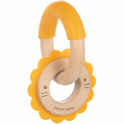 Canpol baby glodalica - WOOD SILICON - 80/300 LAVIC