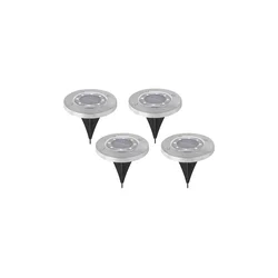 SET od 4 LED solarne lampe CLAVO LED/1xAAA 4000K IP44 300 mAh