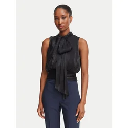 Rinascimento Bluza CFC0020460002 Črna Regular Fit