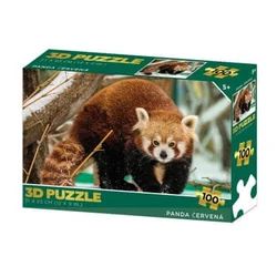 Sestavljanke 3D - rdeča panda