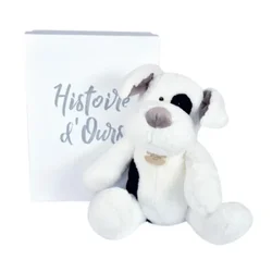 Plyšový psík Noopy Dog Histoire d’ Ours biely 40 cm od 0 mes HO3127