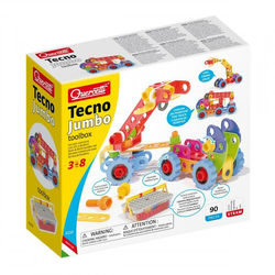 Quercetti Tecno Jumbo set orodij - komplet z vijaki in maticami