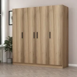 Hanah Home Garderober Kale-7498, 180x190x52 cm, Hrast