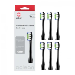 OCLEAN 553864 P1C5 GLAVA ZA EL. ČETKICU 6 KOM Crna