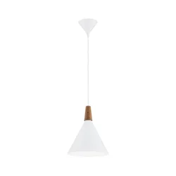 Argon 8630 - Luster na sajli KEGEL 1xE27/15W/230V bela