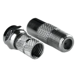 DPM DPM Adapter F-vtičnica-TV vtič + F-vtič srebrn