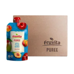 Fruvita Voćni Pire Jabuka Breskva Mango 8x180 g XXL