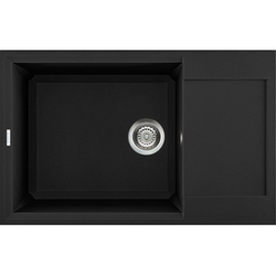 Korito granitno EASY 310 78x50cm 1VG crno 40 Elleci