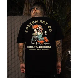 Hardcore majica moška - PREMIUM - SULLEN - SCM6832_JTBK