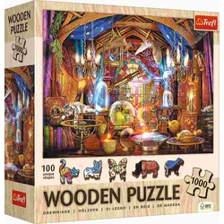 Trefl - Puzzle Čarobna soba lesena - 1 000 kosov
