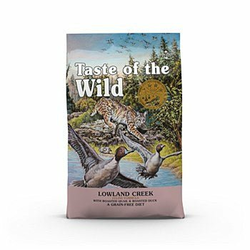 Taste Of The Wild Lowland Creek Hrana za mačke bez žitarica Prepelica i divlja patka 2kg