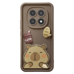 AVIZAR Ovitak za Redmi Note 15 Pro 5G s 3D motivi Capybara, Rjava, (5000275486)