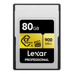Lexar CFexpress 80 GB (R:900/W:800MB/s) Type A Gold