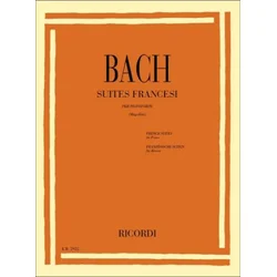 BACH J.S.:FRENCH SUITES FOR PIANO ( MUGELLINI)