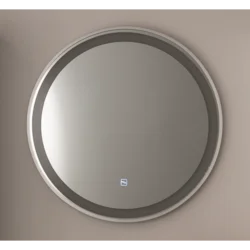 Ceramica lux Ogledalo alu-ram fi60, silver, touch-dimer prednji-CL2 300021