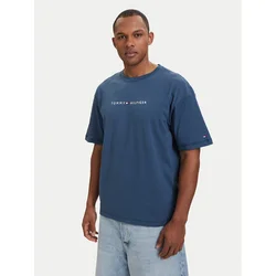 Tommy Hilfiger Majica UM0UM03643 Modra Regular Fit