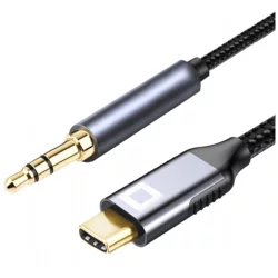 CO2 Co2 Kabel Usb-C Aux Adapter Mini Jack 3,5 Do Samsung Dac 1M