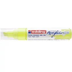 Akrilni marker E-5000 broad 5-10mm kosi vrh Edding neon zuta