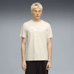 PUMA Class Graphic Tee Men, Clothing, Alpine Snow, L