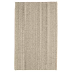 TIPHEDE Tepih, ravno tkani, natur/crna, 50x80 cm