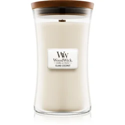 Woodwick Island Coconut dišeča svečka unisex