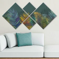 Wallity slika 4MDF1428526271, 60x115 cm, 4 dijela