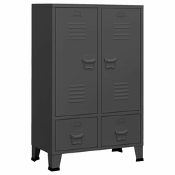 Industrijski ormar antracit 67 x 35 x 107 cm čelični