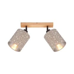 Briloner 2078-021 - Reflektorsko svetlo SPOTLIGHT 2xE27/25W/230V bež