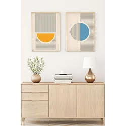Wallity Uramljena slika Huhu104, 50x70 cm , 2 dela