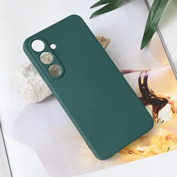 Maska za telefon Samsung S936B Galaxy S25 Plus TERACELL SOFT VELVET, Tamnozelena