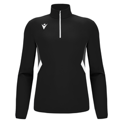 Macron Muški Piave 1/4 dres, Crni