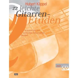 KAPPEL H:22 LEICHTE GITARREN ETUDEN +CD