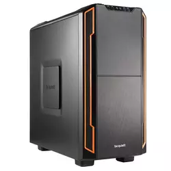 BeQuiet Gaming-ohišje Midi-Tower-BeQuiet SILENT BASE 600 črno/oranžno