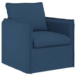Vidaxl Kavč Modra 75 x 82 x 85 cm blago