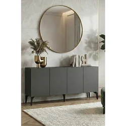 Hanah Home komoda Lipa 150, 125 cm, antracit