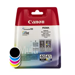 CANON tinte crne boje + ispisna glava u boji PG40+CL-41