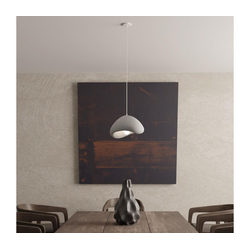 Brilagi - Luster na sajli WABI SABI 1xE27/40W/230V prečnik 33 cm siva