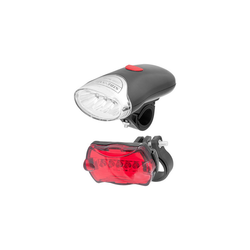 VIT COMP Prednje svetlo LED CRNOSILVER i zadnji treptač CAT SIBE-SAIL