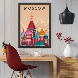 Wallity Uramljena slika Moscow, 35x45 cm