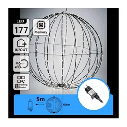 Aigostar - LED Spoljašnja božićna dekoracija LED/3,6W/230V 60 cm IP44 hladno bela